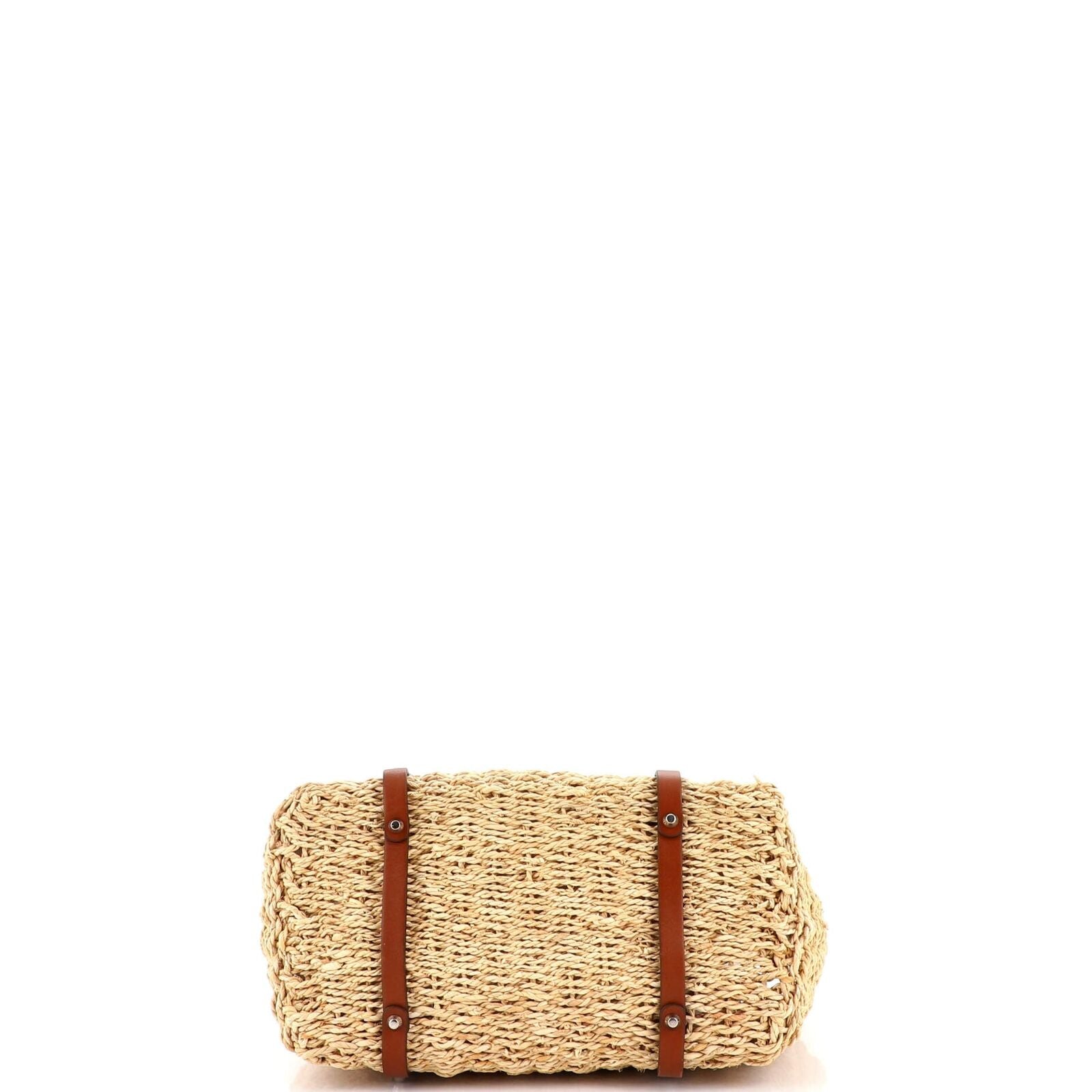 Prada beige raffia handbag - Laxe Online