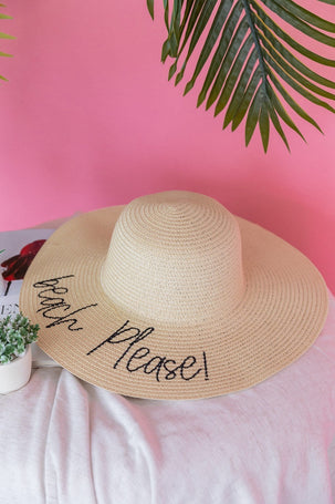 Personalized sun hat